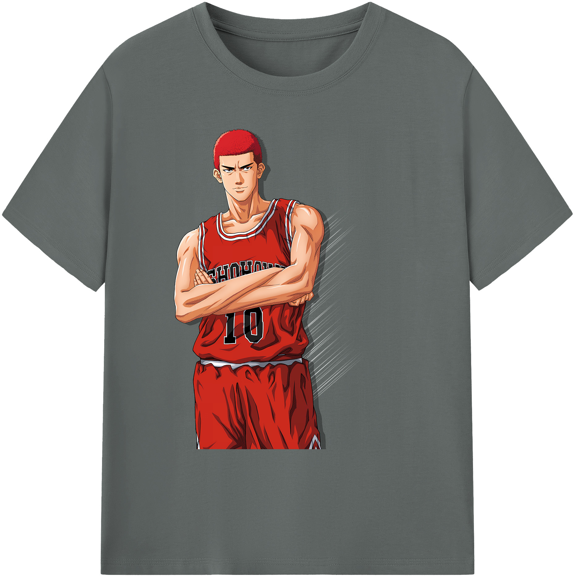 （画像用） SLAM DUNK／スラムダンク 綿100％ メンズ半袖Tシャツ｜肌触りやわらか＆通気性